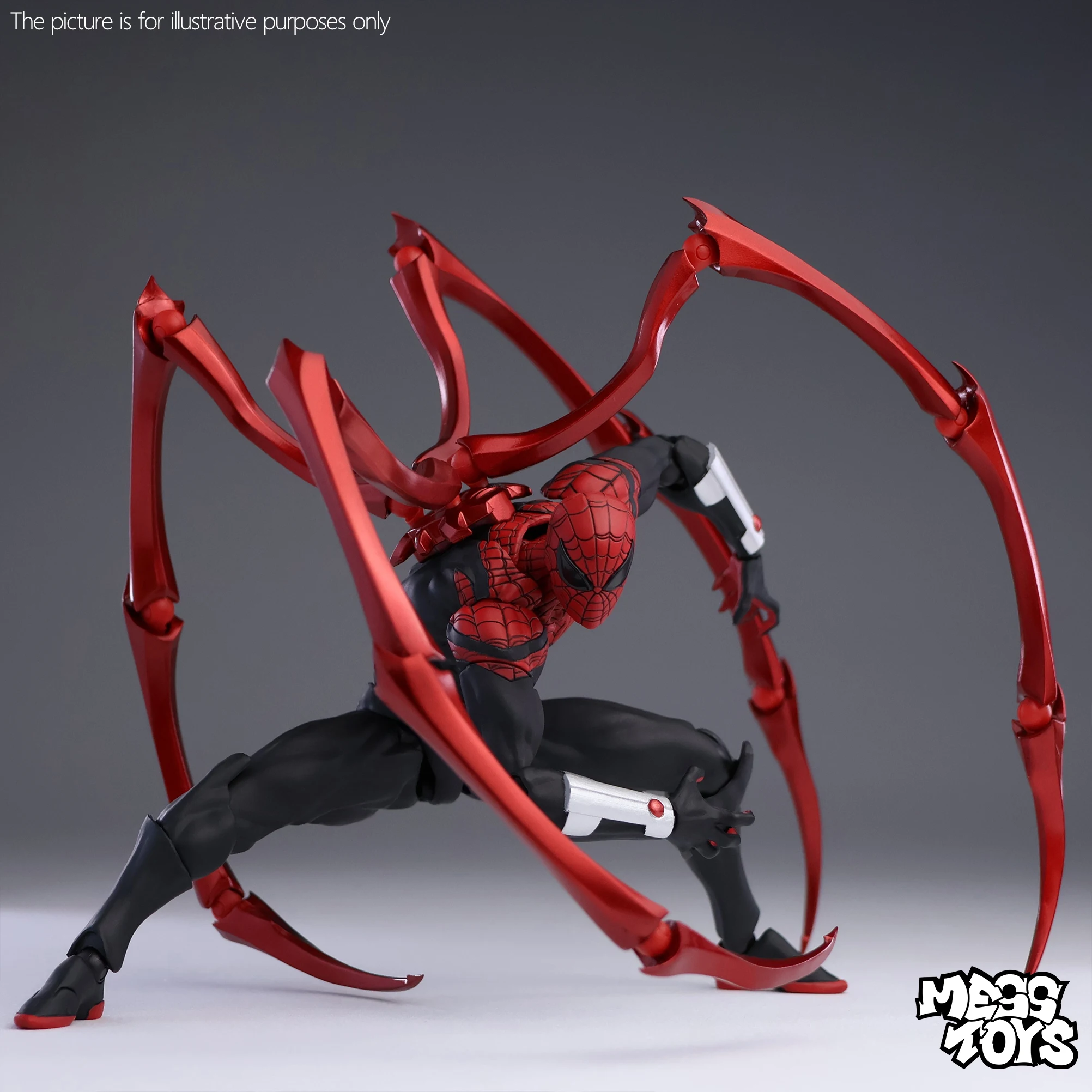 In Stock MessToys Superior Spiderman Figure Mess Toys Superior Spider Man Action Figure CT Toys Figurine Statue Model Gifts Toy - Image 6
