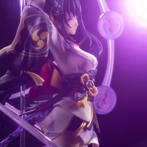 23CM Anime Game Genshin Impact Raiden Shogun Figure Cute Cool Anime Model Toys Gifts Collection Action Figure  Ornaments PVC