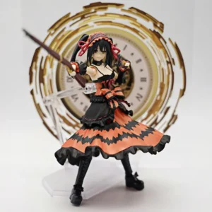 New Figma585 DATE A LIVE Tokisaki Kurumi Action Figure Tide Decoration ACGN Desktop Decoration Birthday Gift
