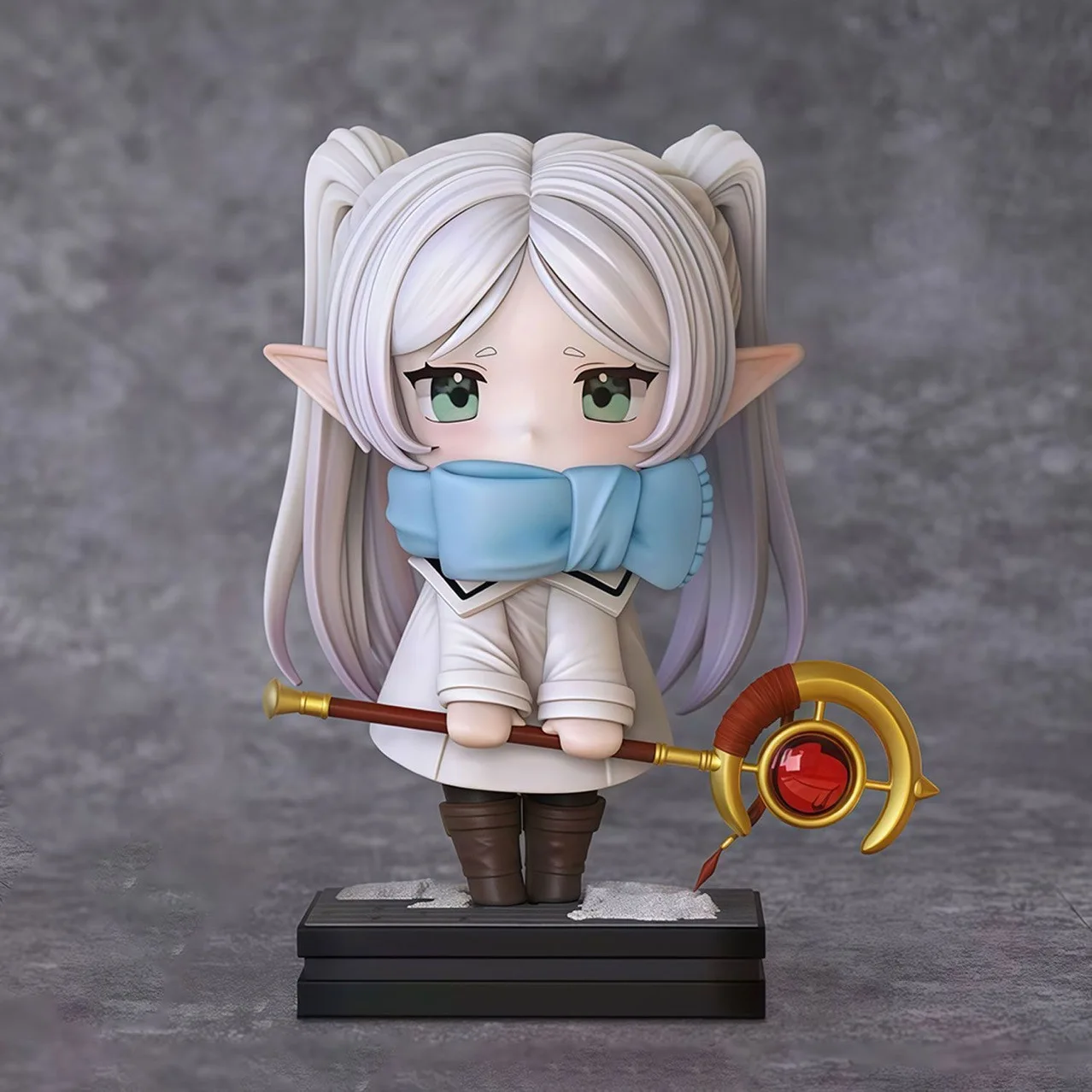 Anime Frieren q-version kawaii Standing posture Action Figure PVC Model statue Toys Desktop ornament Collectible Gifts boxed - Image 5