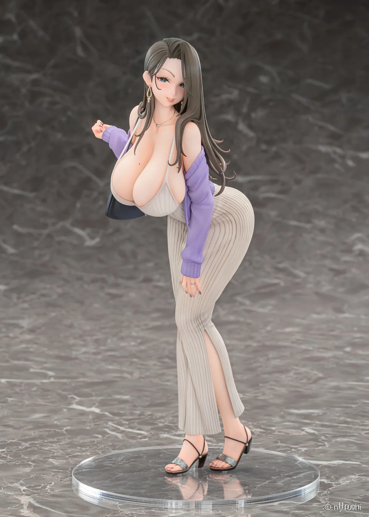 Vibrastar Figure Feromone Housekeeper Mom. Takami Arisa Mama rokuku 1/6 Anime PVC Action Figure Toy Statue Collection Model Doll - Image 3
