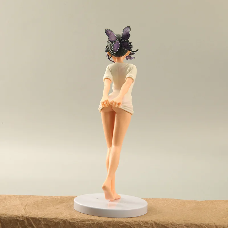 Demon Slayer Anime Figure Kawaii Kochou Shinobu Action Figure Cute Toy Collectible Decoration Statue Figurine PVC GK Model Doll
