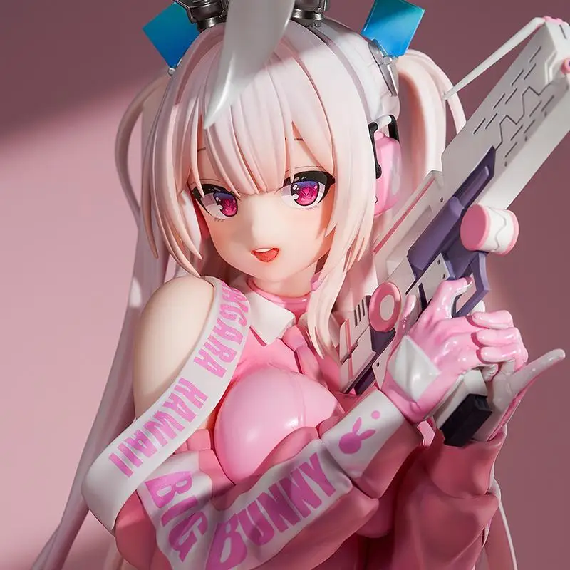 Premium Version Superbunny Action Figures Cute Pink Cute Girl Anime Model Collection Desktop Ornament Fashion Trend Gift