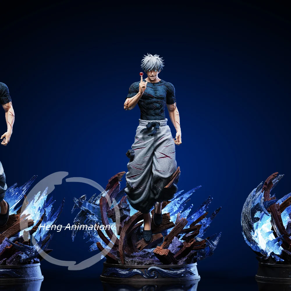 pre-sale 【TOY.CARGO】JJking Resonance First Bullet Gojo Satoru GK Statue Trendy Toy Action Figure Doll Decoration