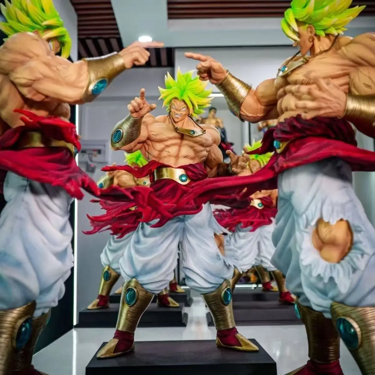 CK&Jt Statue Dragon Ball Z Broly Figure Ssj3 Broly Super Saiyan PVC Action Figures 50cm/19.69inch Collection Mode Toys Gifts - Image 3
