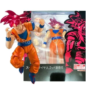 In Stock Dragon Ball Super Saiyan God Son Goku Figure Shf Goku Black Anime Action Figures PVC Collection Model Toys Gift