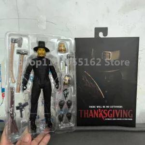 7inch Original NECA Thanksgiving There Will Be No Leftovers Ultimate John Carver Action Figure Anime Collectiblble Model Gift