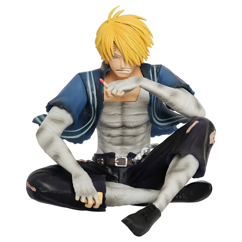12cm One Piece Sanji Figures Battle Damage Lust Action Figures PVC Model Statue Collection Desktop Deoration Birthday Toys Gift - Image 6