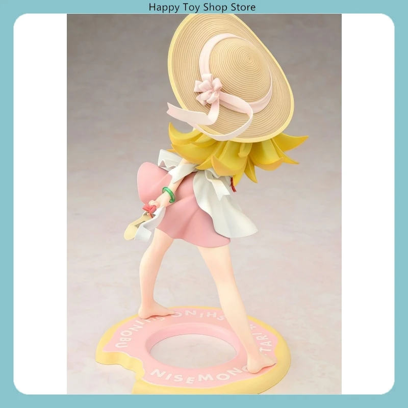 17cm Monogatari Series Shinobu Oshino Donut Anime Figure Standing Pose Model Statue