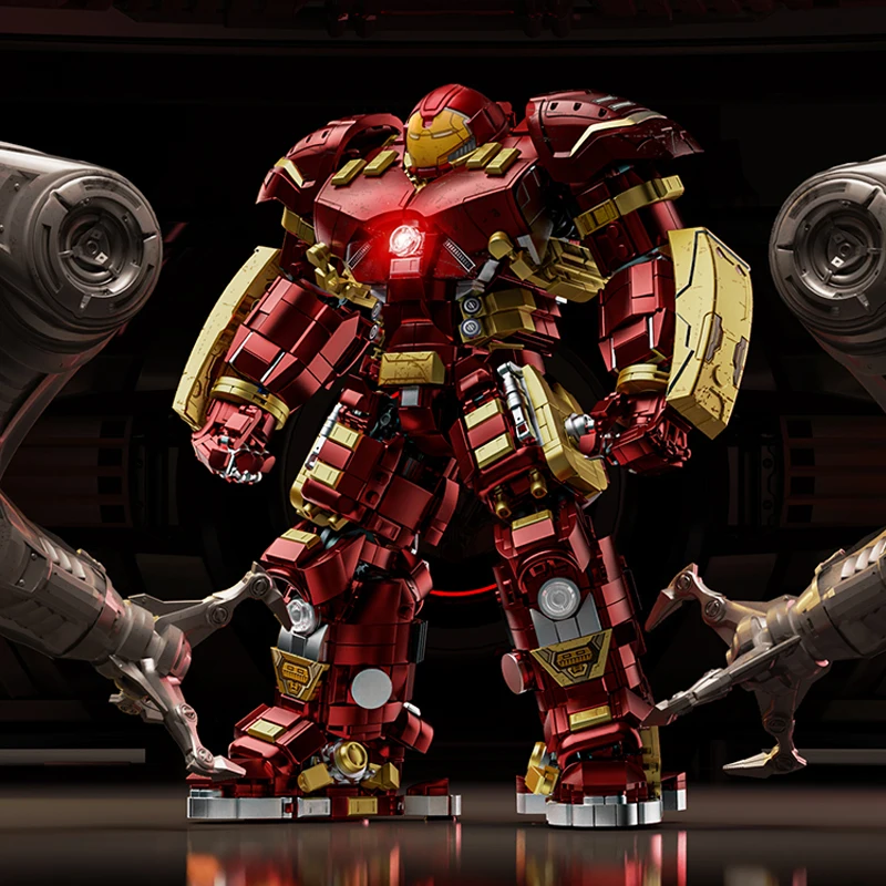 Superheroes MOC Building Blocks 2600+Pcs Marvel Iron Man Bricks Set Room Ornament DIY Toys Christmas Gifts for Kids Boys Adult