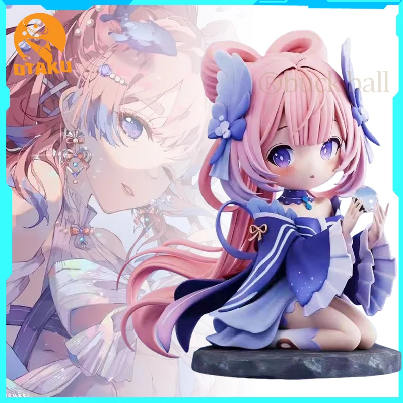 Sangonomiya Kokomi Figure Genshin Impact Anime Figurine Sangonomiya Q Version Pvc Models Statue Collectible Toy Doll Decora Gift