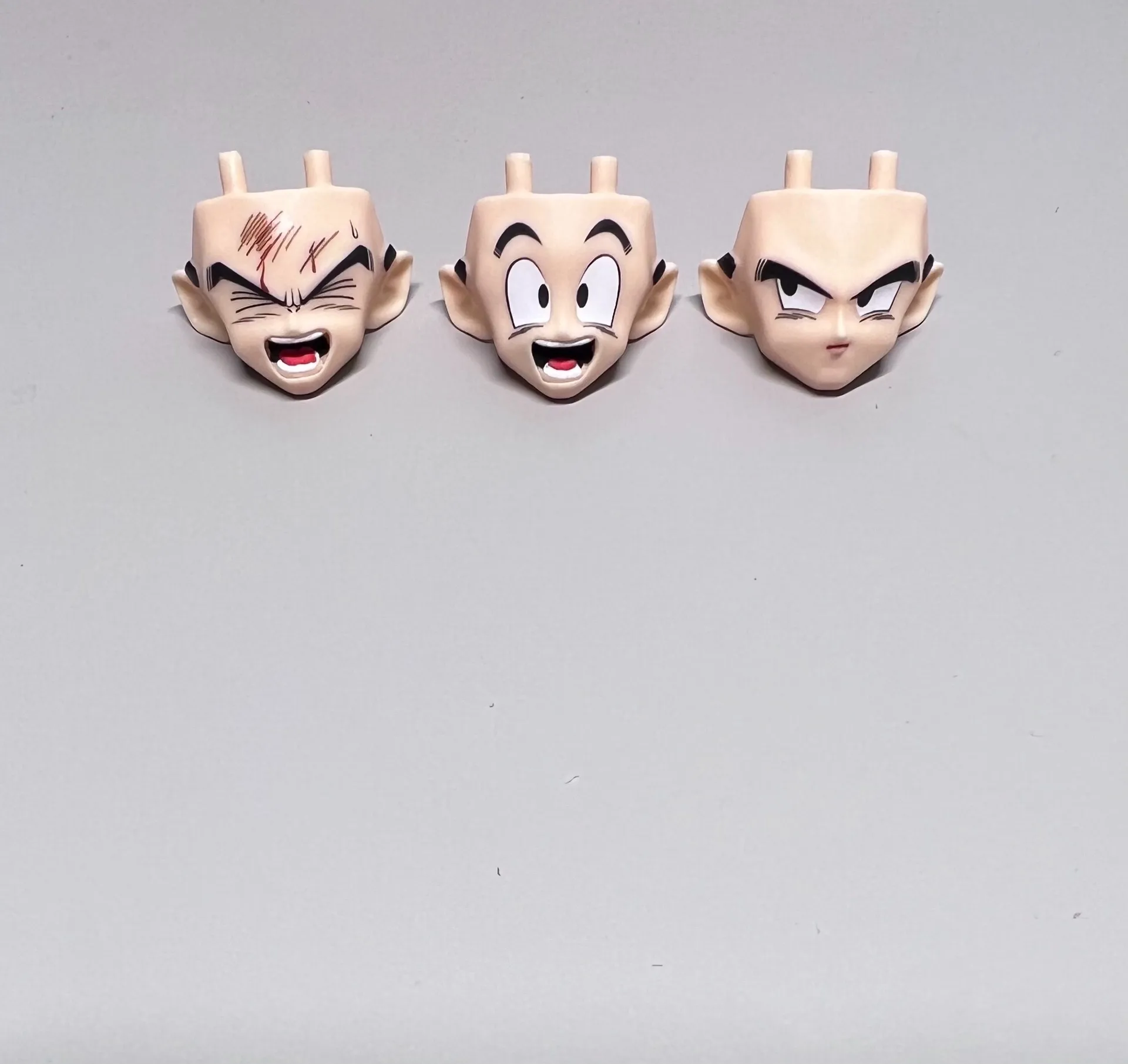 New Ko Hm&Air Shf Dragon Ball Z Ssj Son Gohan Ha001-004 Dlc Heads Accessories Anime Action Figures Model Collection Gifts Toys - Image 7