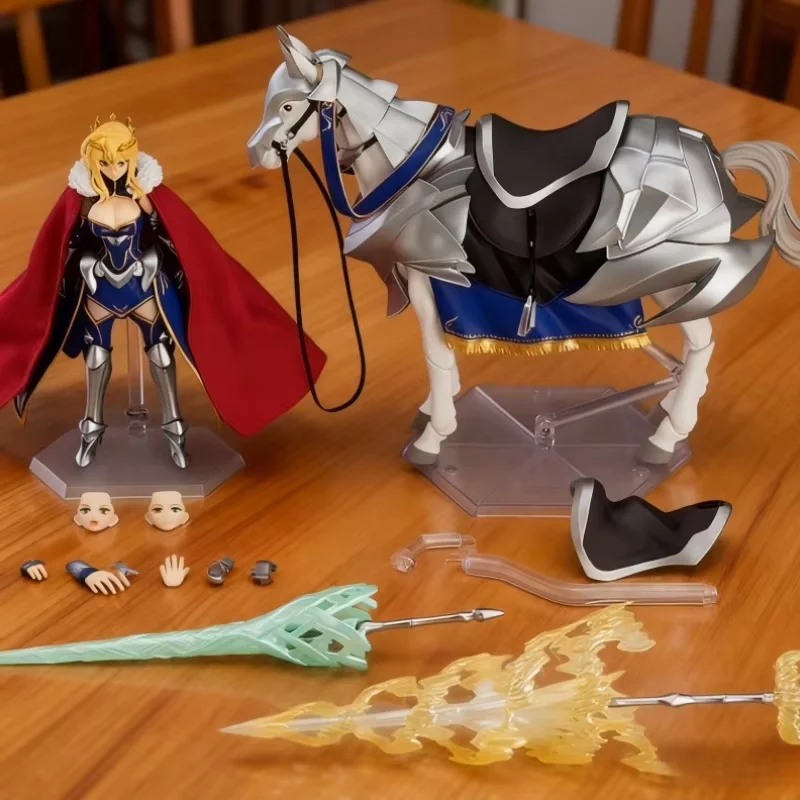 Ko Figma 568 Dx Artoria Pendragon Action Doll High Quality White Dead 2.0 Armored Anime Joint Collection Toy Gifts