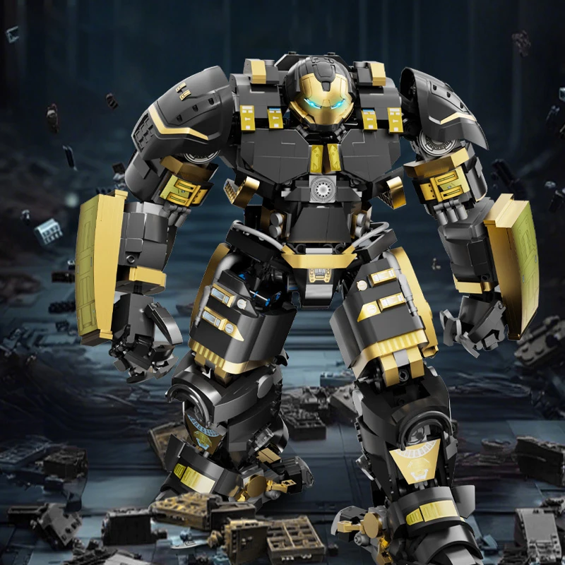 2300+pcs Black Hulk Buster Marvel Building Blocks Sets Iron Man Machine Toys Bricks Action Figures Model Gifts for Boys Adult - Image 3
