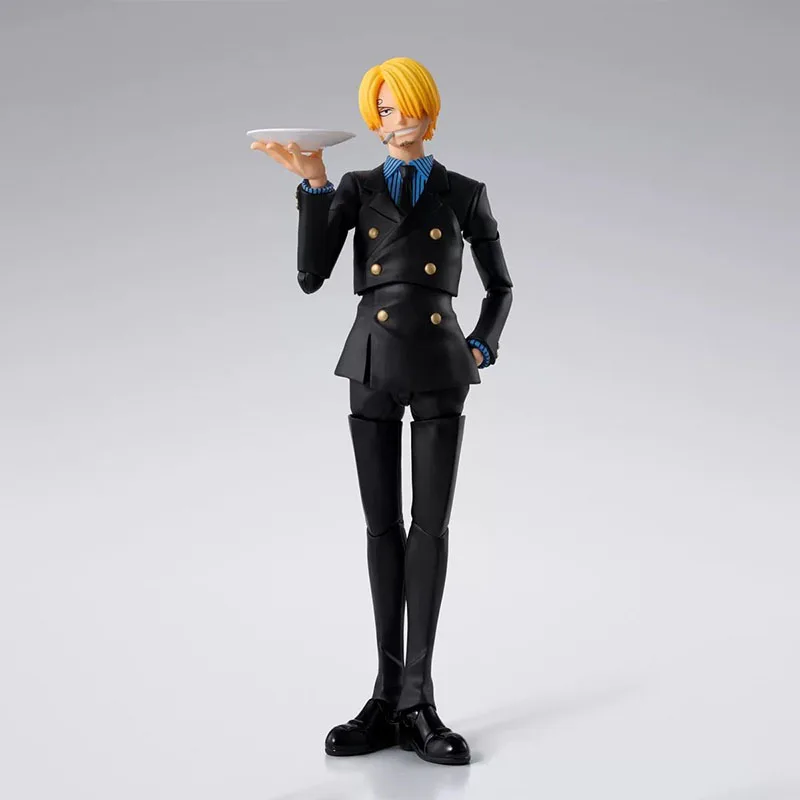 Bandai One Piece Anime Figure SHF Sanji Romance Dawn Action Figures High Poseability Collectibles Toys For Boys Gift - Image 3