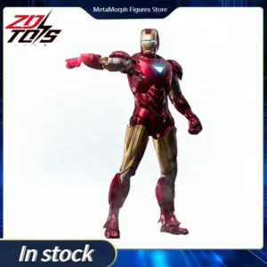 Original ZD TOYS MARVEL Iron Man MK6 1/10 Anime Figure Toys Model Collection