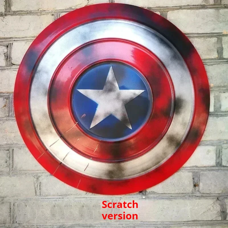 47cm Metal Superhero Captain America Shield Premium Version Model Cosplay Prop Adults And Kids Toys Home Decorat Birthday Gift - Image 10