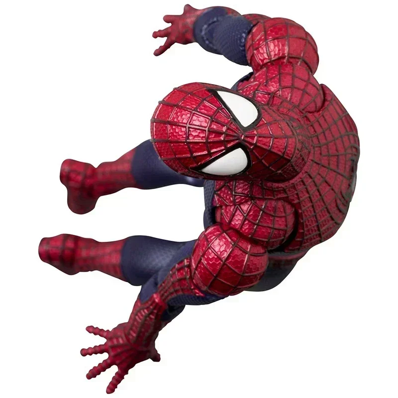New-hot In Stock Medicom Toy Mafex 248 The Amazing Spider Man 2 No.248 Spider-Man Garfield Action Figure Model Toys - Image 5