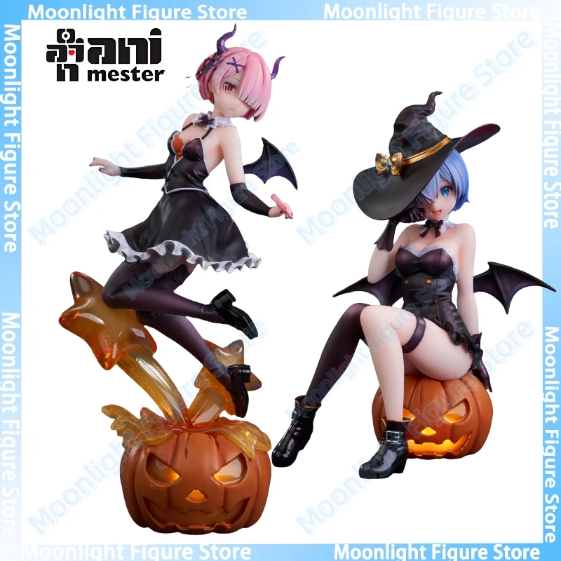 In Stock Animaster X KDcole Ram Rem Magic Night Magician Halloween 1/7 Desktop Cute Doll Anime Figure Toy Gift Model Collection