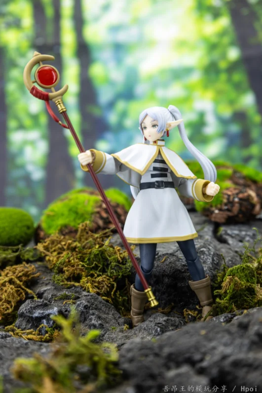 In Stock Bandai Original Box SH Figures SHF Frieren Beyond Journey’s End Anime Action Figure Model Toy PVC Figure Gifts