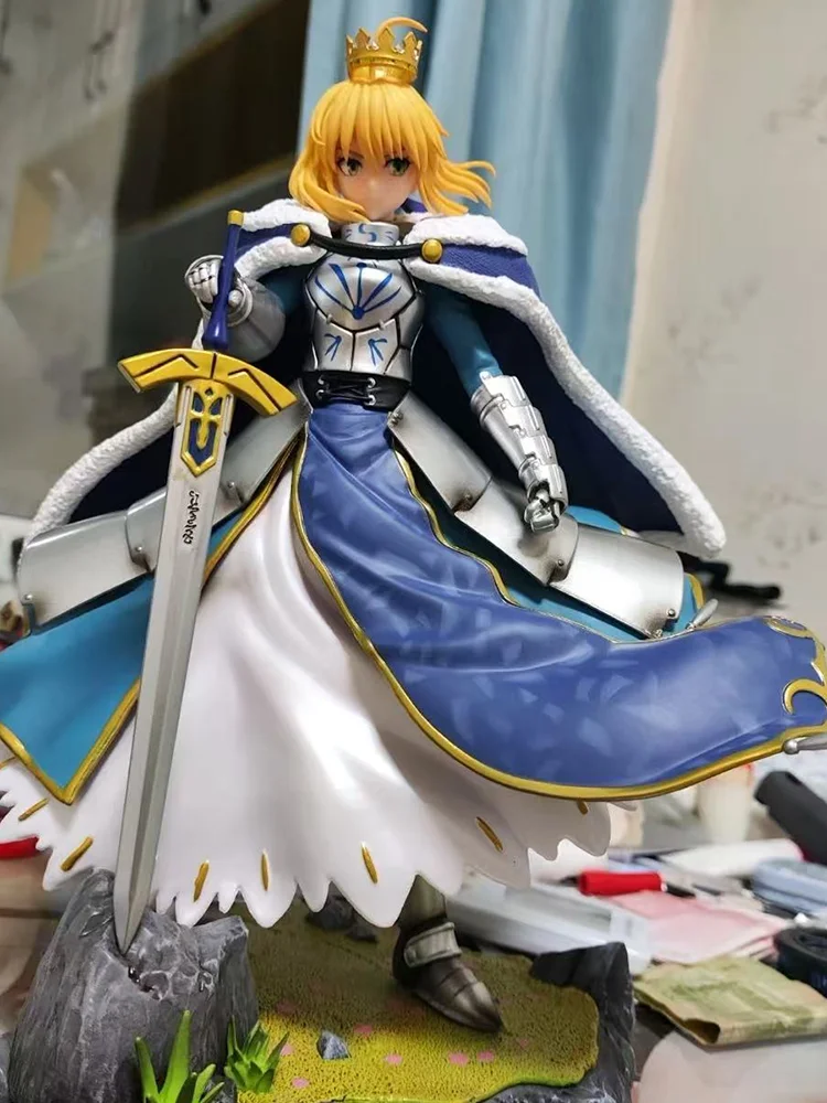 Fate/stay Night Altria Pendragon model Anime Figure Toy Ornament Collectibles 27cm Boys Festival Gifts - Image 3