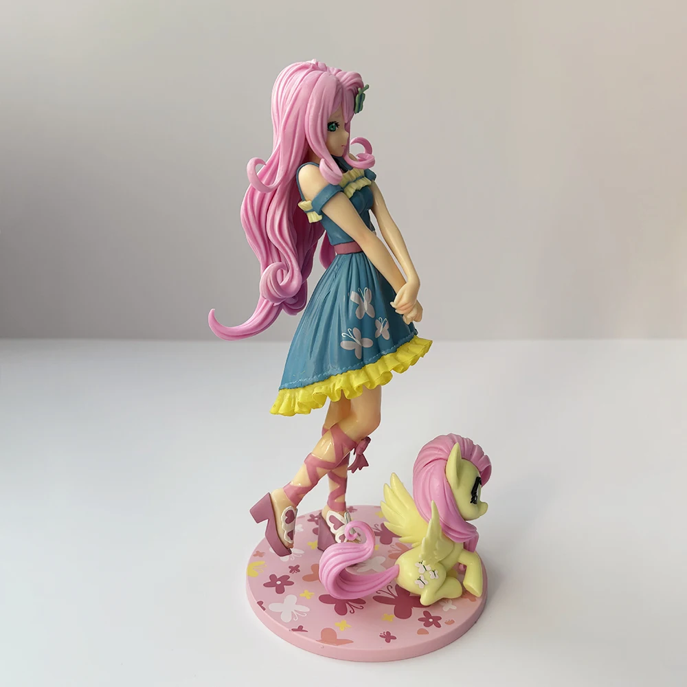 Anime My Little Pony Figure Fluttershy My Little Pony Bishoujo 1/7 PVC Action Figure Kotobukiya Model Toys Collection Doll Gift