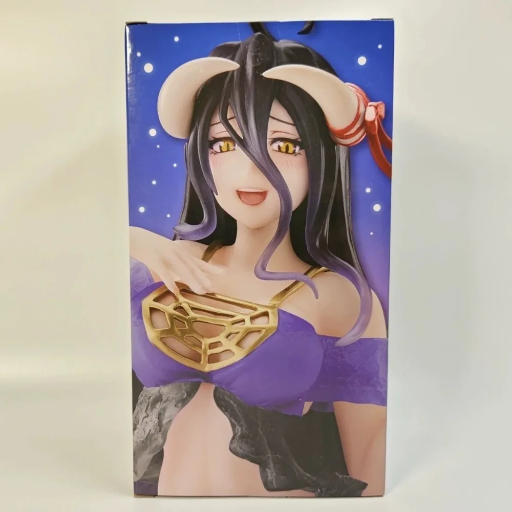 in Stock TAITO Original Genuine Coreful Figure Overlord IV Albedo Nightwear Ver Renewal 18cm Collections Models Anime Toy Gift - Image 5