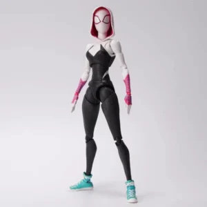 SHF Lady Amazing Spiderman Spidergwen BJD Spider Man Into the Spider-Verse Gwen Figure Model Toys