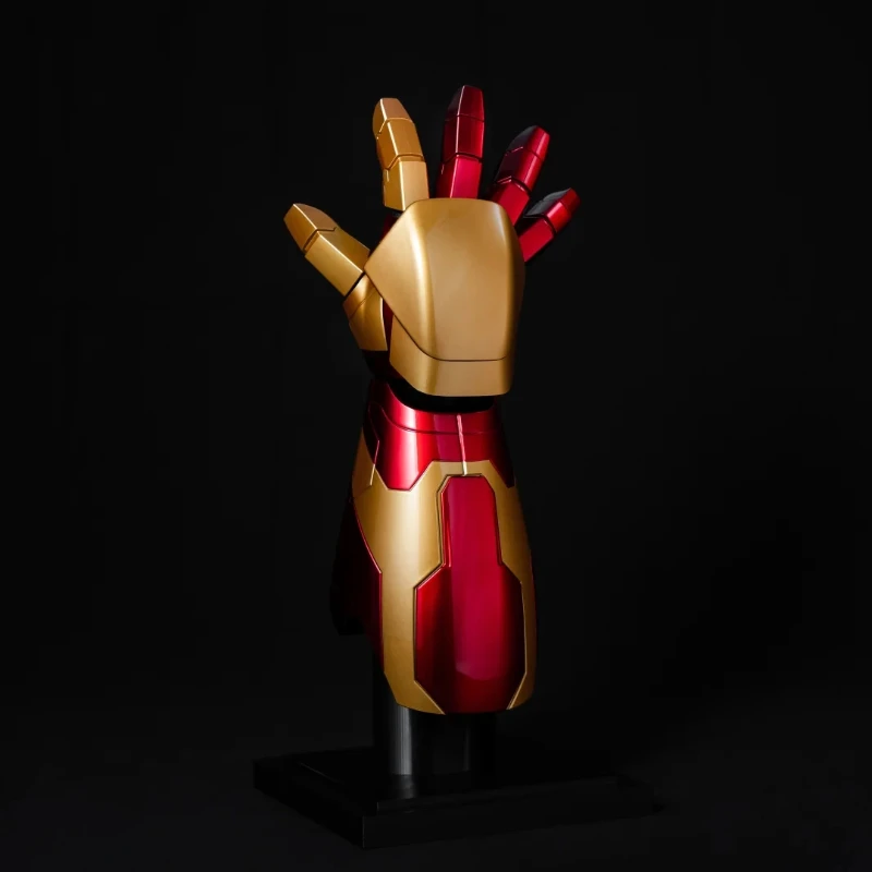New Marvel Movie Voice Controlled Shapeshifting Armor Iron Man Jarvis Mk42 Arm Wearable Toy Model Figurine Surprise Gift - Image 3