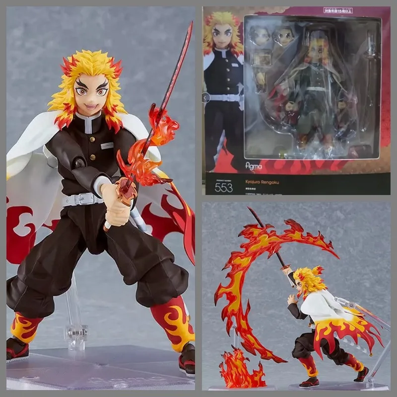 Demon Slayer Flame Hashira Rengoku Action Figure Model Tanjirou Nezuko Agatsuma Zenitsu Anime Figure Collect Hobbies Toys Gifts - Image 3