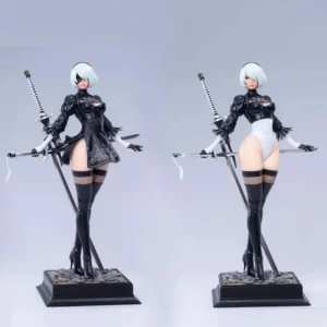2B GK Automata Miss High-Slit Combat Suit High Quality Figures Desktop Ornament Boy Trendy Toy Statue Model Collectible Gift