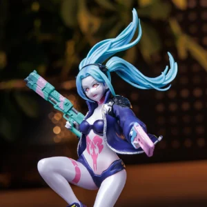 Cyber Supporting Actress Battle Rebecca 2077 Model Statue Anime Peripherals Ornament Figure Car Ornament Valentine's Day Gift Sm