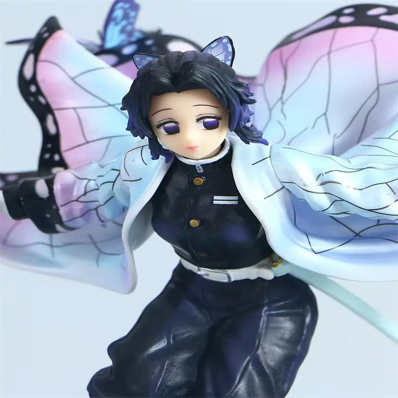 Demon Slayer Anime Figure Kochou Shinobu Perimeter Pvc Model Statue Desktop Decoration Ornaments Christmas Gifts Toys