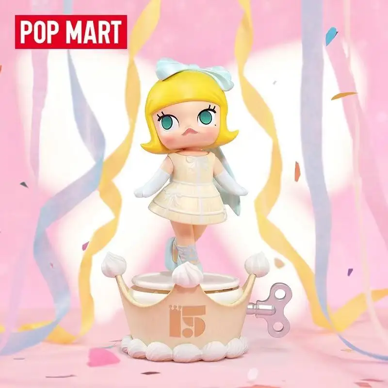 Genuine POPMART Celebrationg The Moment POPMART 15th ANNIVERSARY Series Blind Box Kawaii Anime Figure Mystery Box Trendy Gifts - Image 3