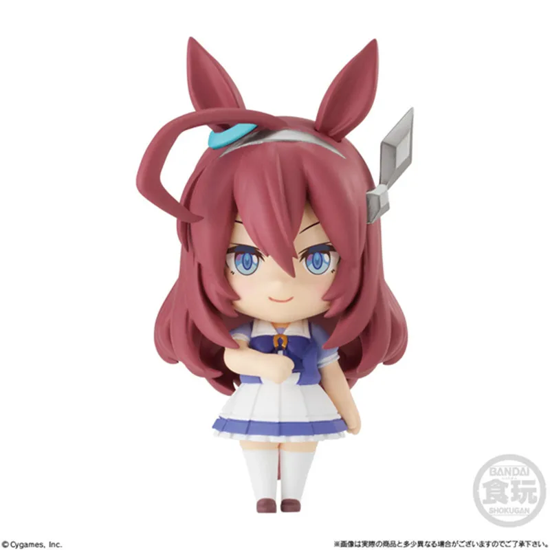 Bandai Original In Stock Racehorse Girls Special Week Silent Suzuka Miyu Food Toy Box Egg Mini Anime Figures Model Toys Gifts - Image 9