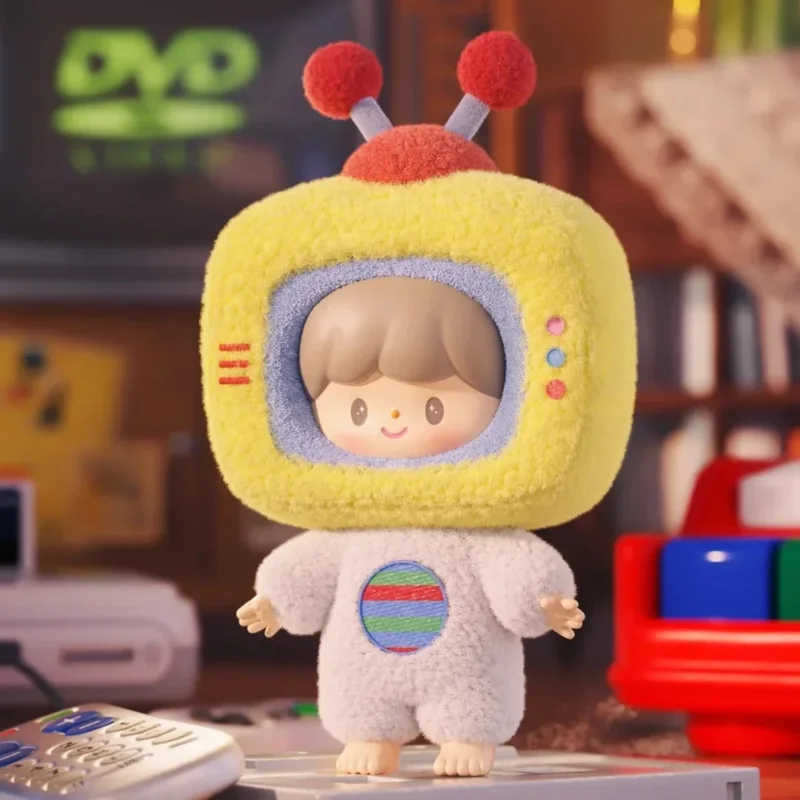 ZZoton Retro Toys Series PVC Plush Vinyl Blind Box Caixa Caja Girls Dolls Boys Gift Mystery Box Anime Action Figure Toys - Image 4