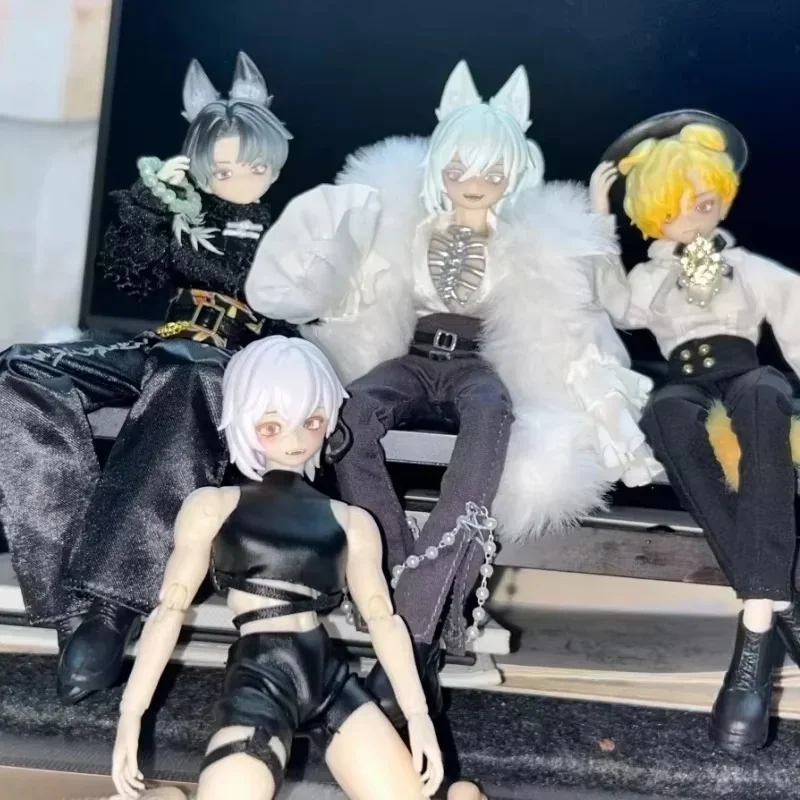 17cm Original Jidongshunxi Sicily Past The Story Series Mjd Blind Box With Movable Joints Anime Figure Modle Desktop Style Gifts