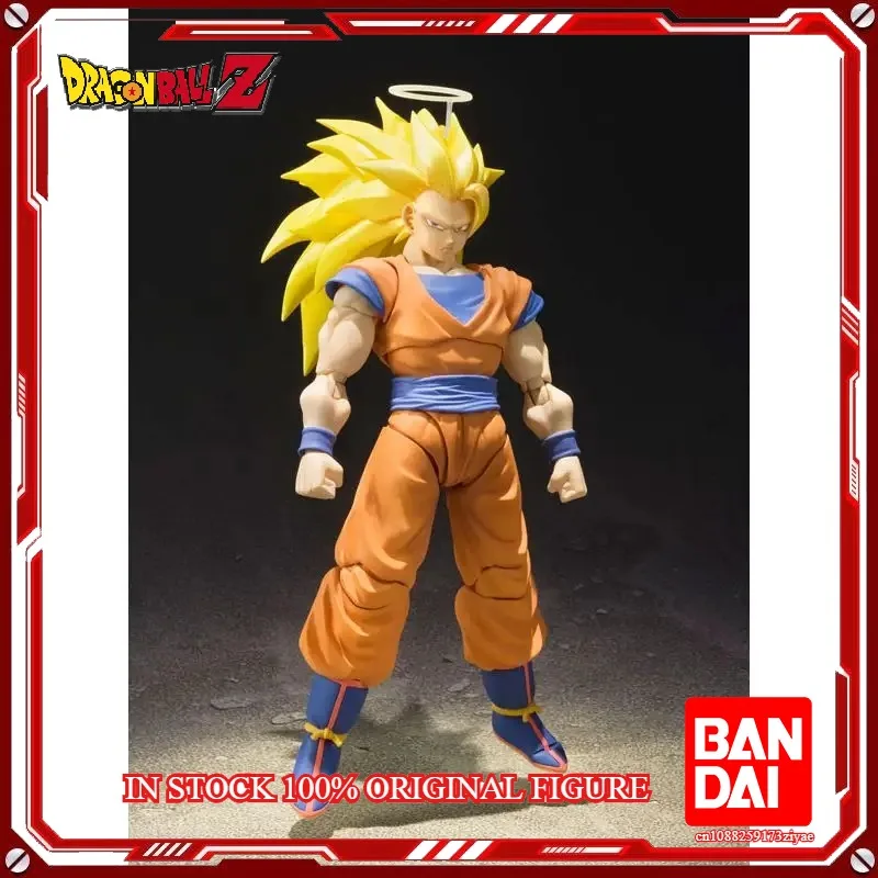 Original Bandai S.H. Figuarts Super Saiyan 3 Son Goku Dragon Ball Z 2.0 In Stock Anime Action Collection Figures Model Toys - Image 4