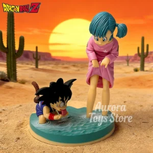 16cm/6.3in Anime Dragon Ball Z Figure Goku Bulma Action Figures Pvc Statue Desktop Ornamen Collection Model Toys Gifts