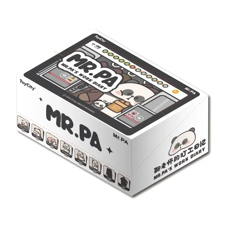 MR.PA Work Diary Series Blind Box MR.PA Mystery Surprise Box Guess Bag Doll Statue Model Decor Office Ornament Birthday Gift Toy - Image 14