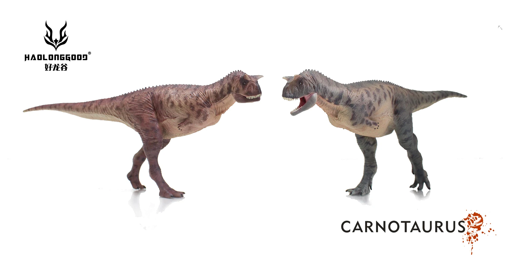 HaoLongGood Carnotaurus Jurassic Dinosaurs Toys Model - Image 3