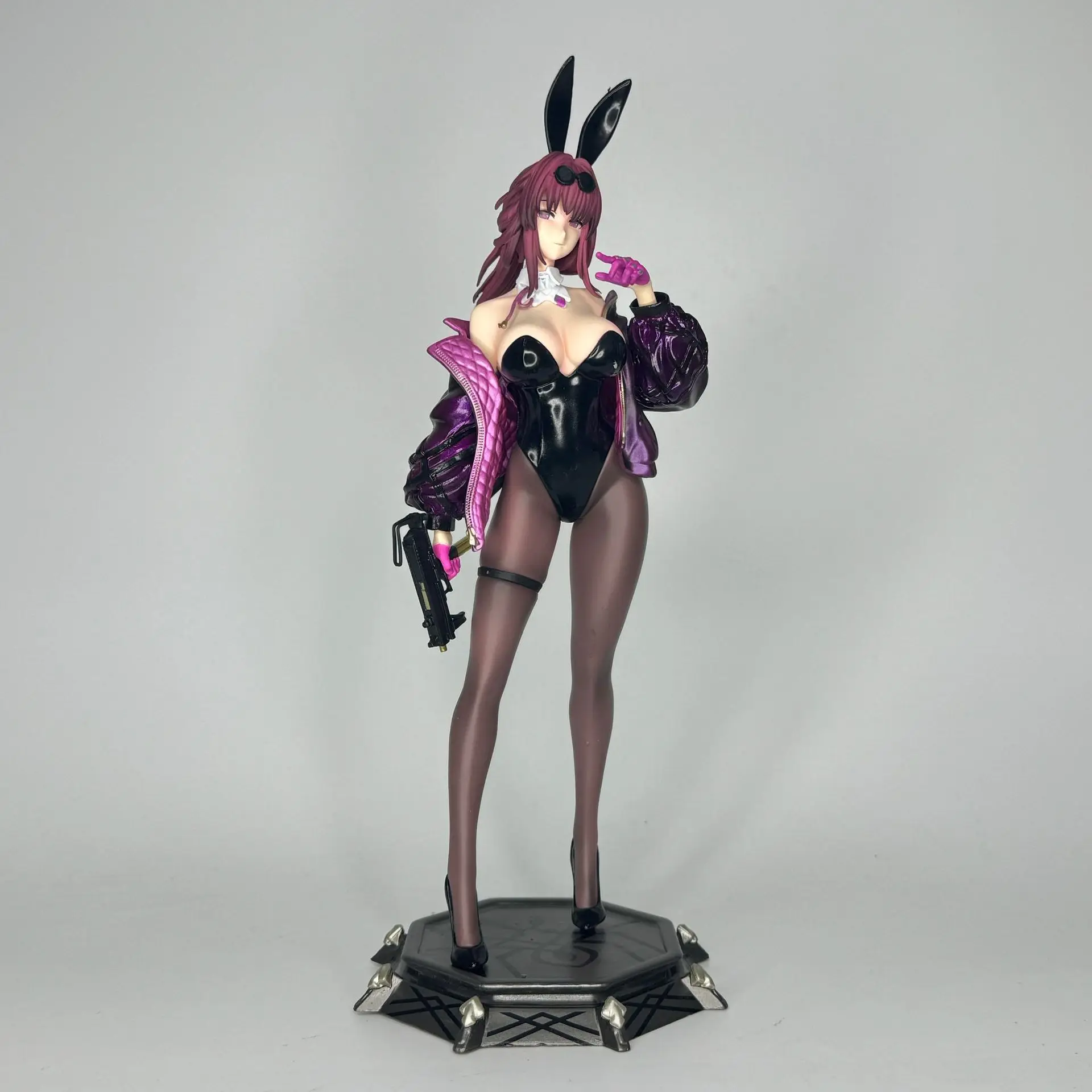 Genshin Impact Figure miHoYo Raiden Ei Beelzebul Anime Kafka Bunny Girl PVC Action Figure Toy Game Statue Adult Collection Model - Image 7