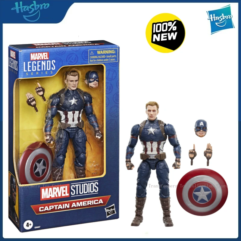 New in stock Hasbro Marvel Legend Series Avengers: Endgame Captain America Movie Handmade Model Toy Collection Birthday Gift