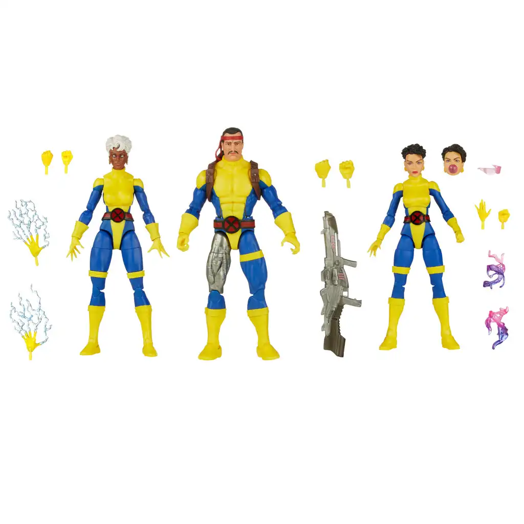 Marvel Legends X-Men Storm Jubilee Forge 3-Pack 6" Action Figure