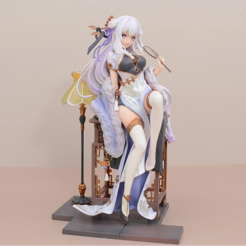 Re:life In A Different World From Zero Rem Emilia Chinoiserie Clothing Figure Model Collection Desktop Decoration Ornament Gifts - Image 8