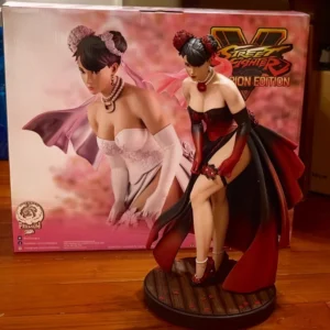 Sideshow x PCS 909386 1/4 Scale Wedding Chun-Li Statue Street Fighter CAPCOM Season Pass Premium Collectible Display