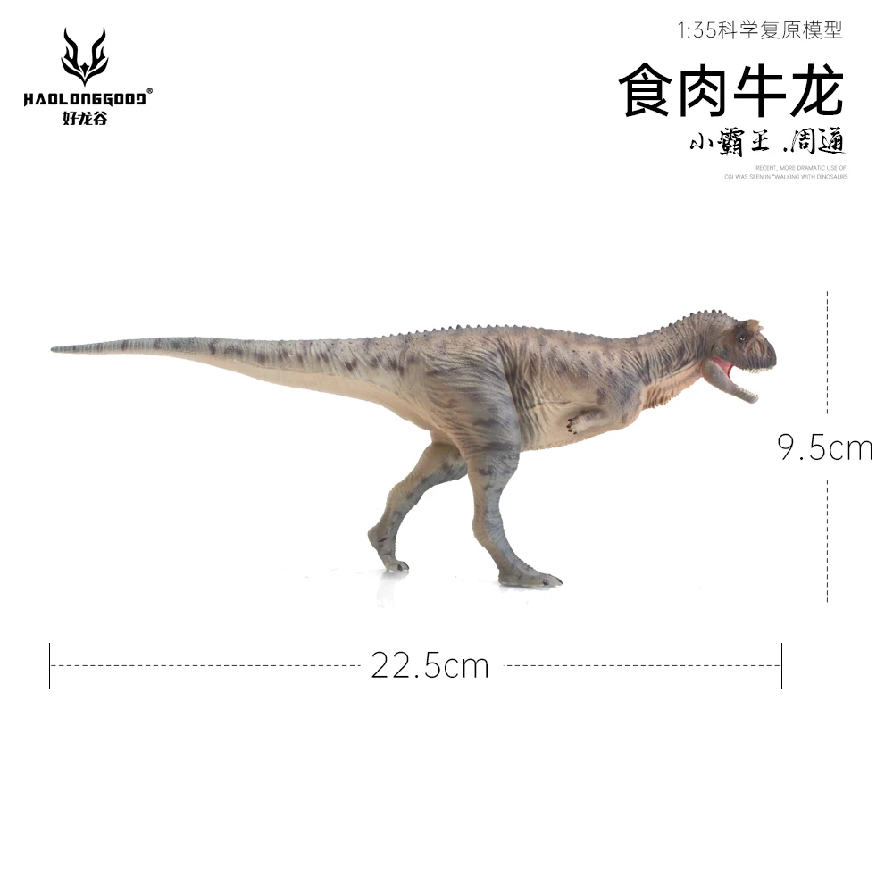 HaoLongGood Carnotaurus Jurassic Dinosaurs Toys Model - Image 7