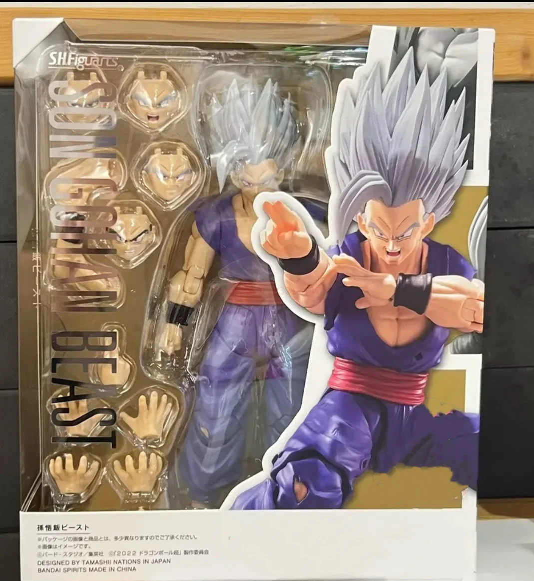Anime Dragon Ball Z Gohan Action Figure Beast Son Gohan S.H.Figuarts Spirit Shf Gohan Movable Pvc Ko Customized Model Toys Gift