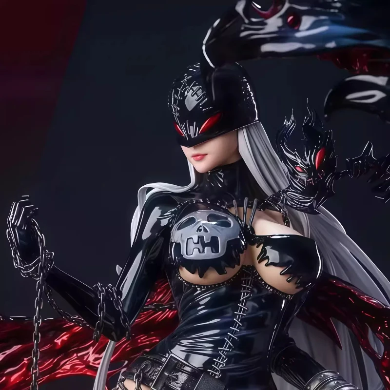 48cm Lady Devimon Digimon Anime Gk Figure Painted Collectible Statue Desk Setup Pc Case Ornament Gift For Anime Fans