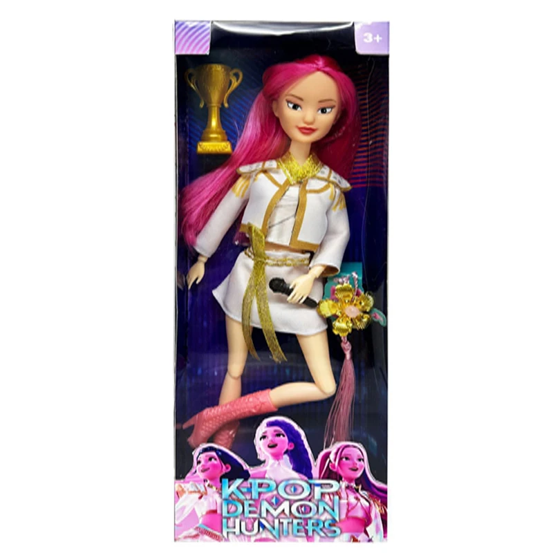 NEW Doll Toys Kpop Demon Hunters Action Figure Toy Rumi Mira Zoey Beautiful Princess Baby Girl Dolls Plastic DIY Toy for Girls - Image 5
